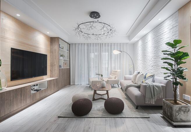 大廳背景墻的色彩搭配技巧